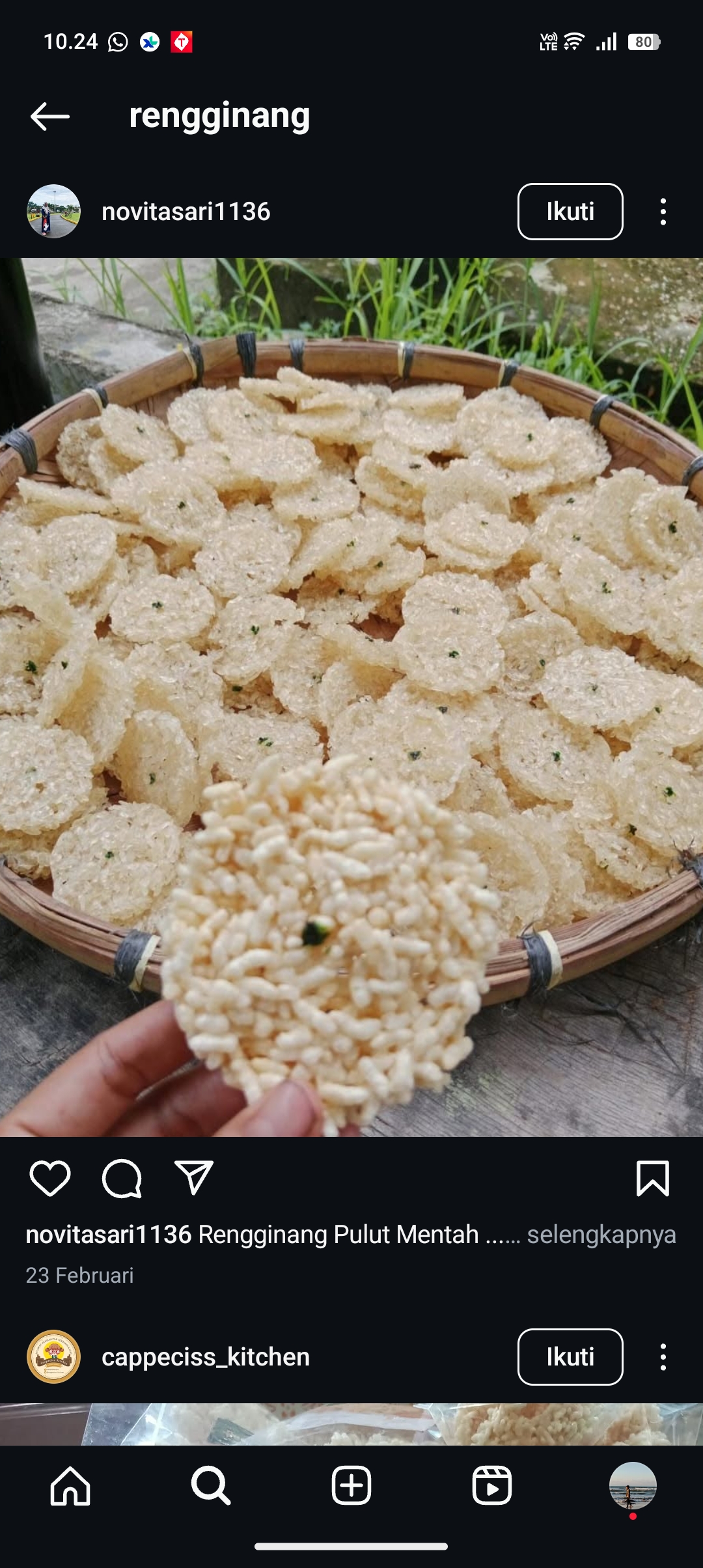Resep Rengginang Mudah