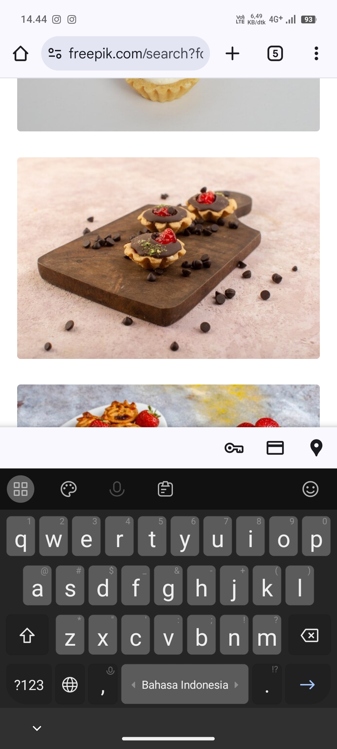 Pai Cokelat Mini