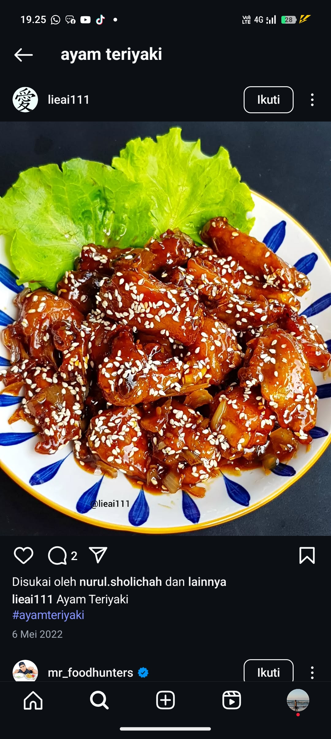 Resep Teriyaki