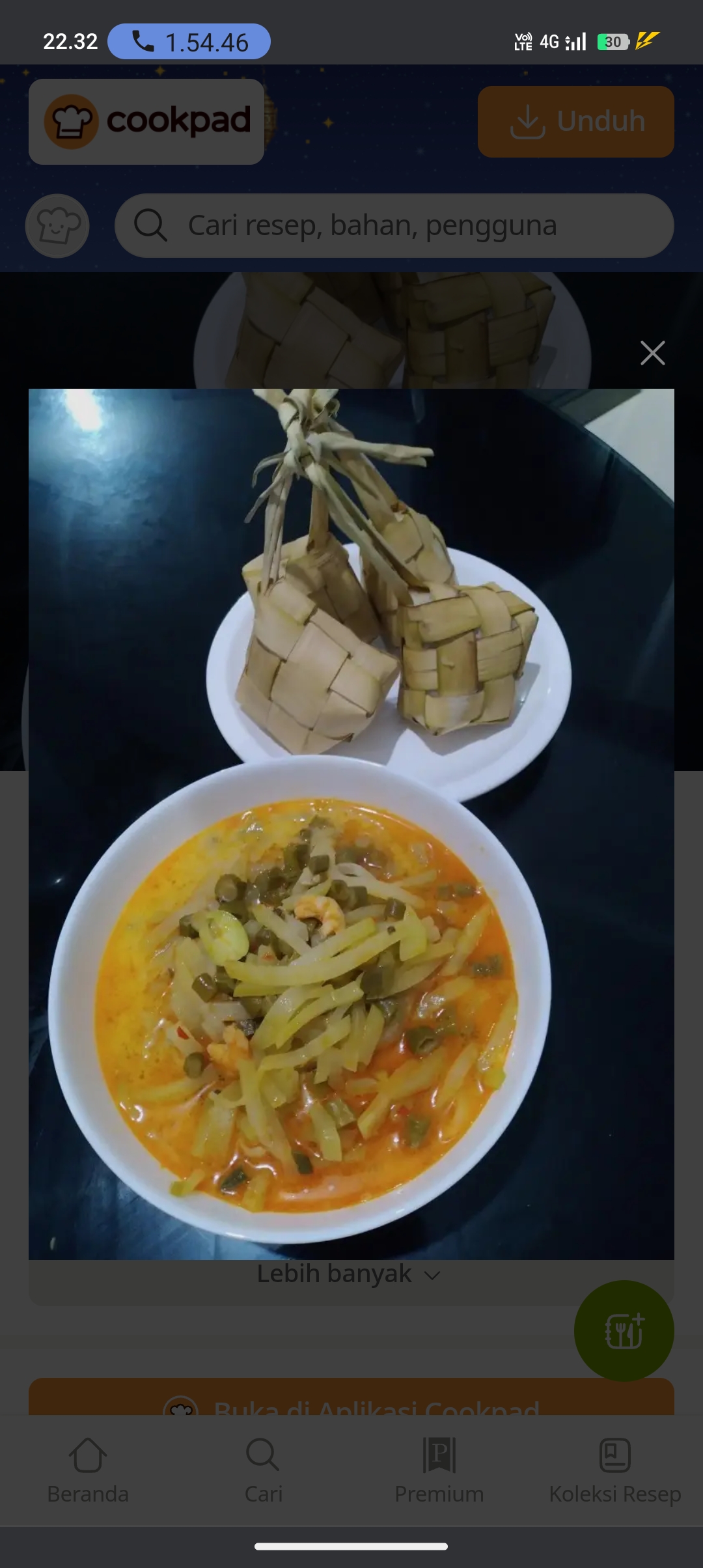 Resep Ketupat sayur super enak