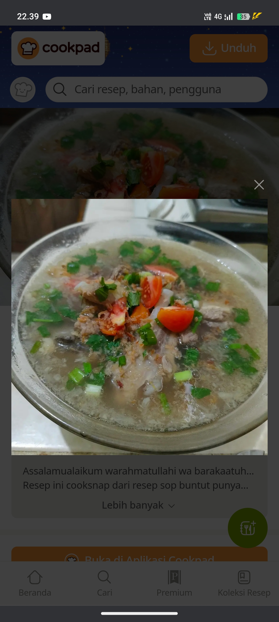 Resep Sop Iga buat lebaran 2025