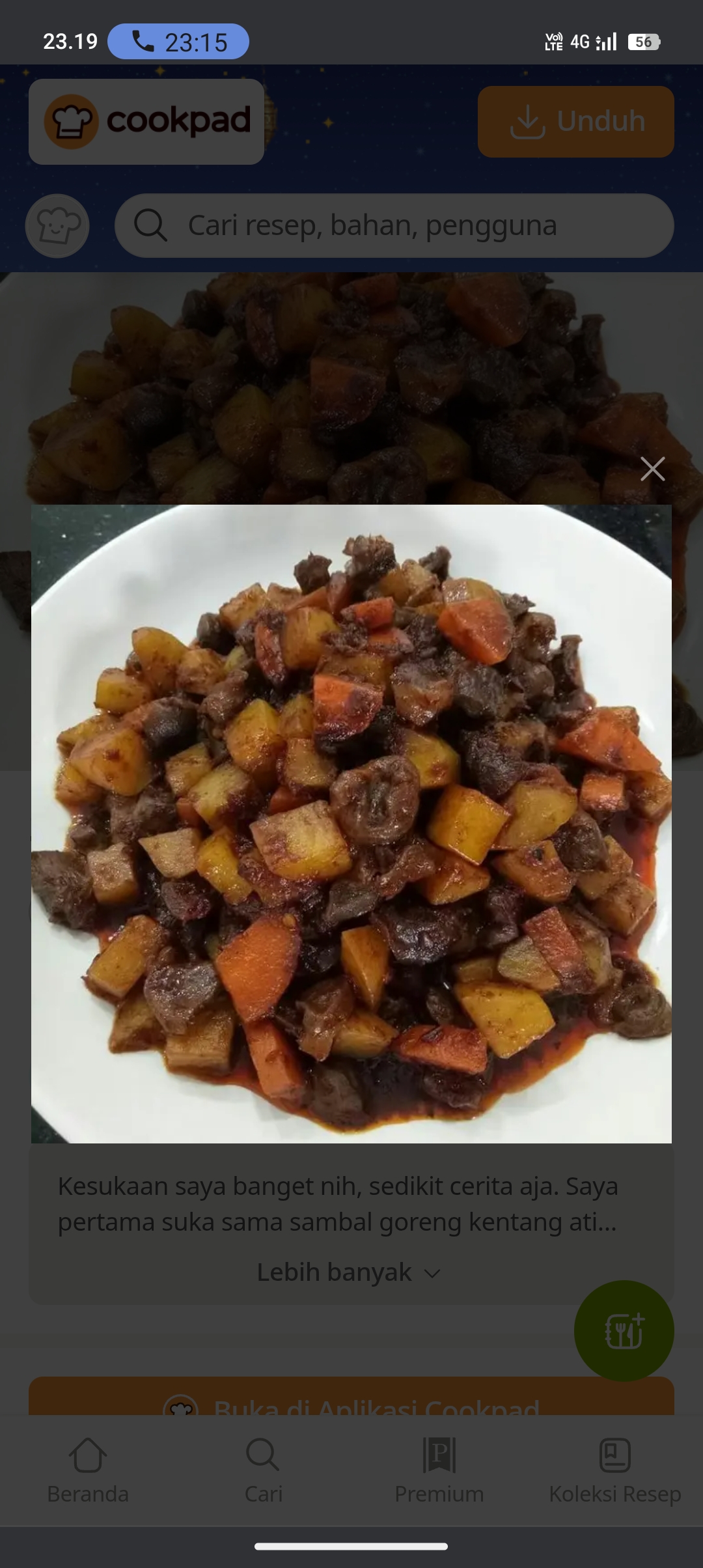 Resep Kentang ati