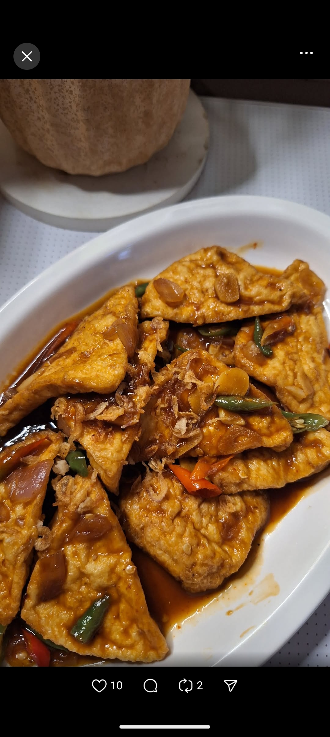 Tahu Saus Tiram