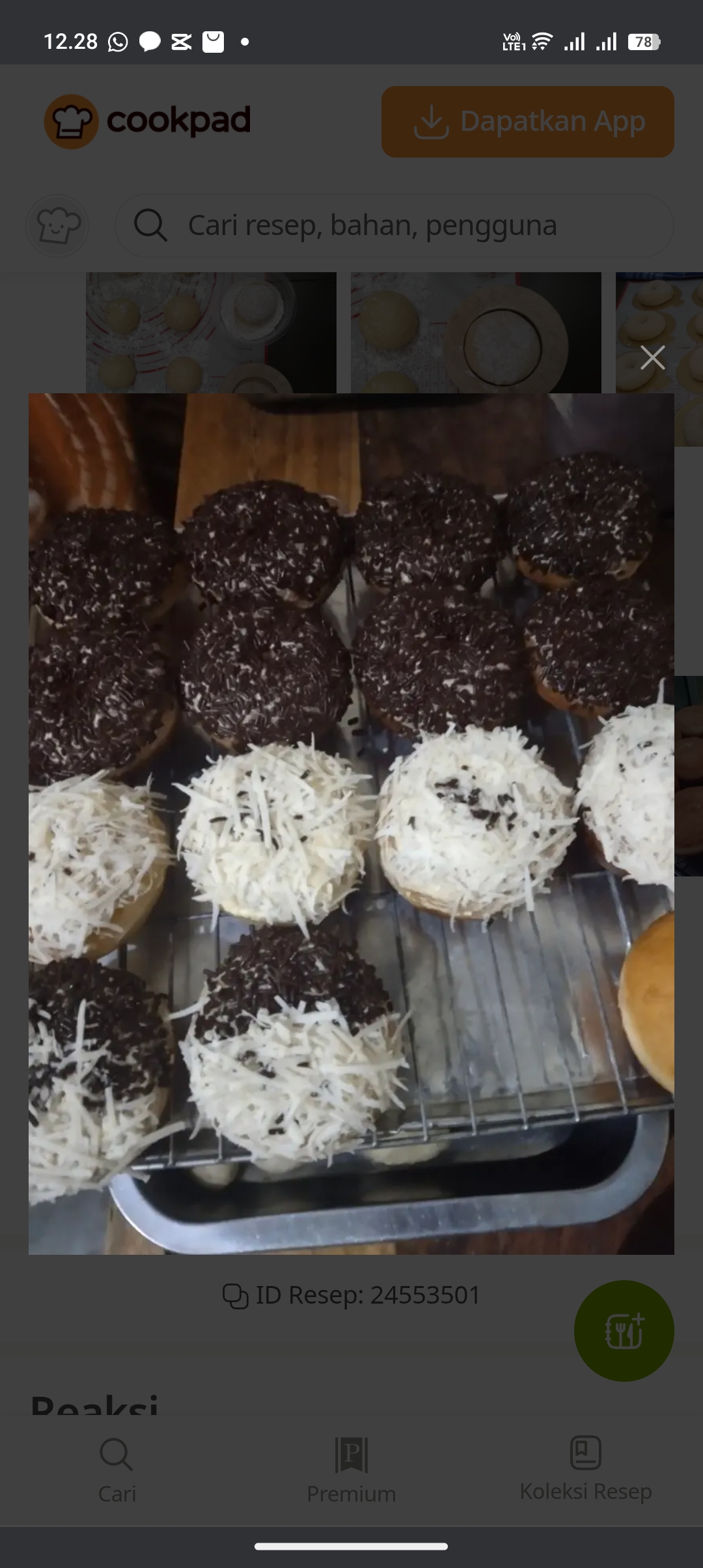 Resep Donat Enak dan mudah