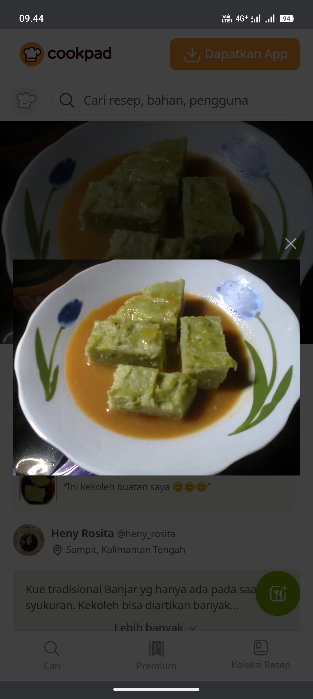 Resep Kokoleh