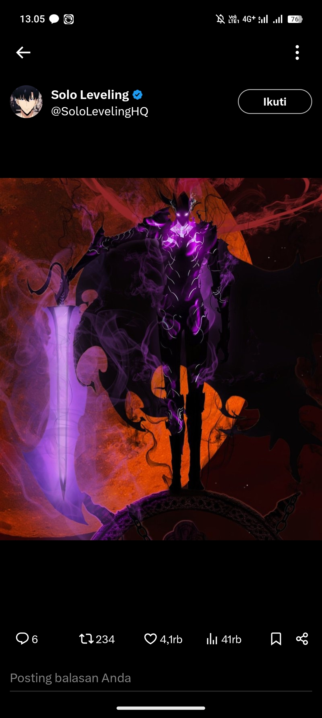 Igris Solo Leveling