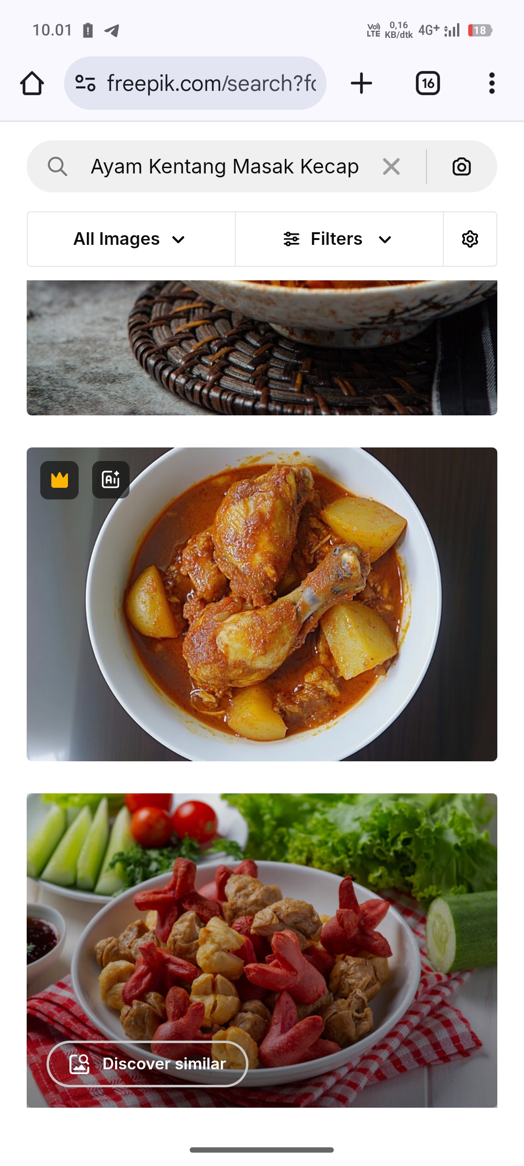 Ayam Kentang Masak Kecap