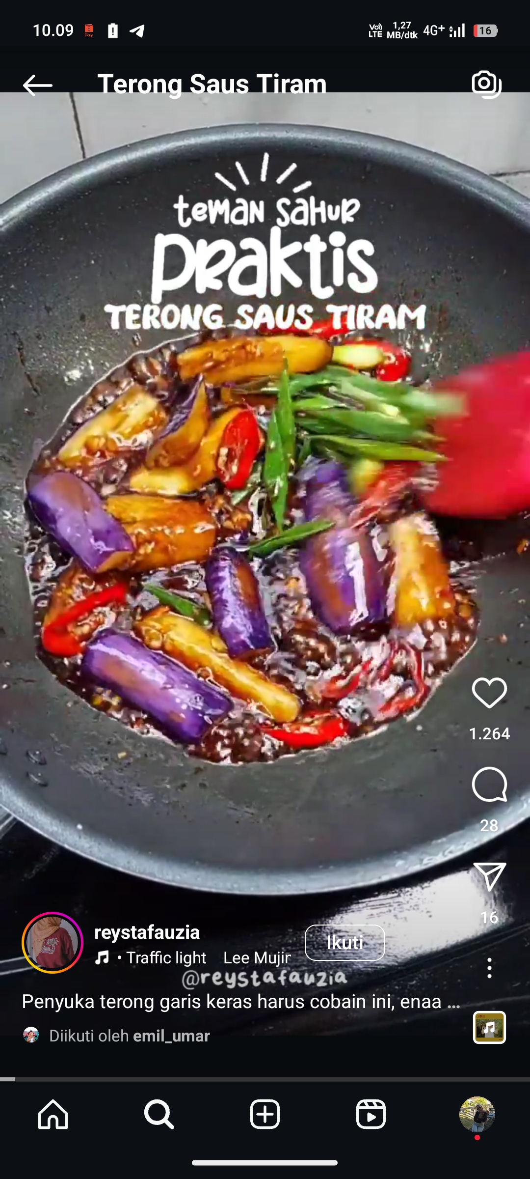 Terong Saus Tiram