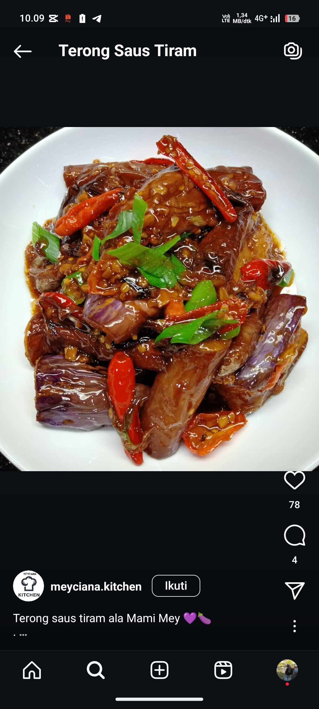 Terong Saus Tiram