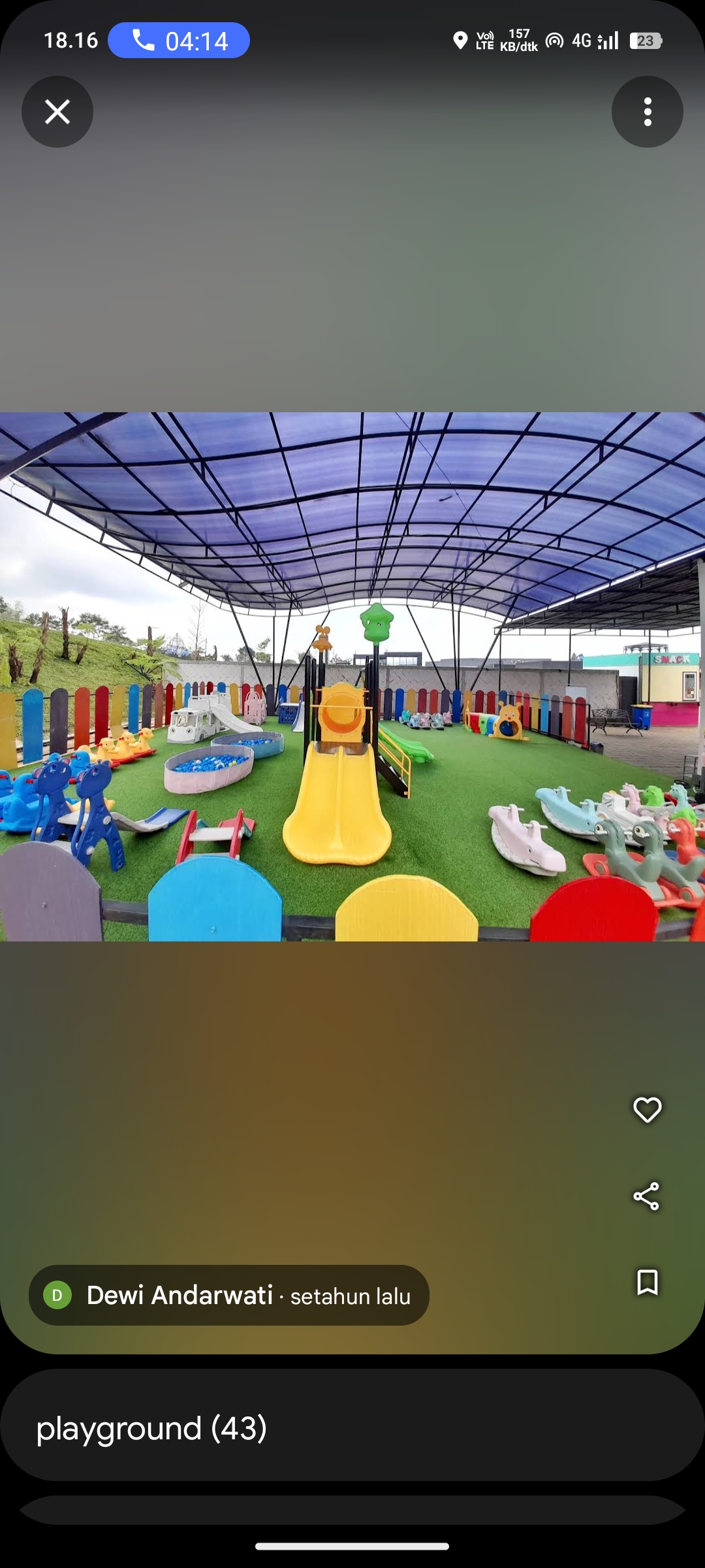 Salah Satu Spot di Malang Skyland