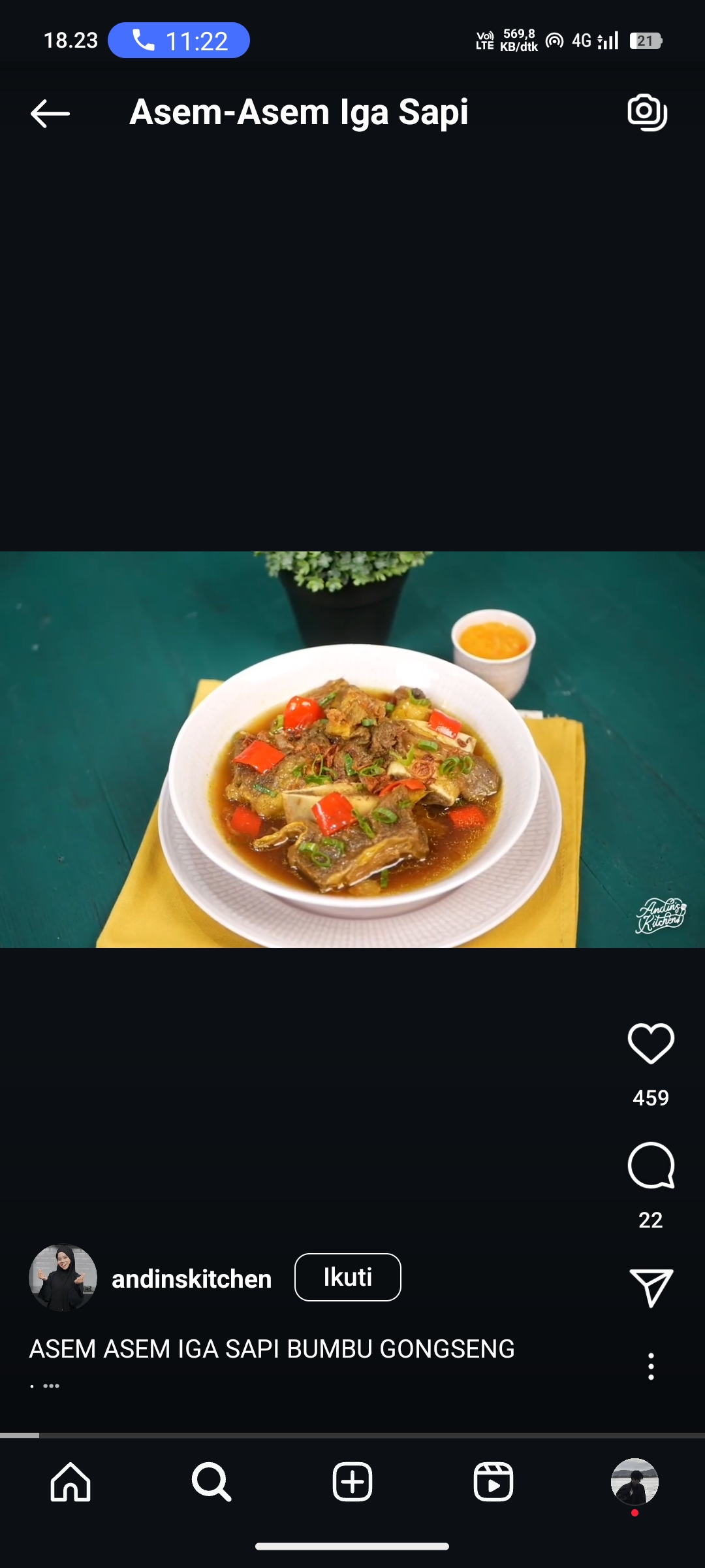 Asem-Asem Iga Sapi