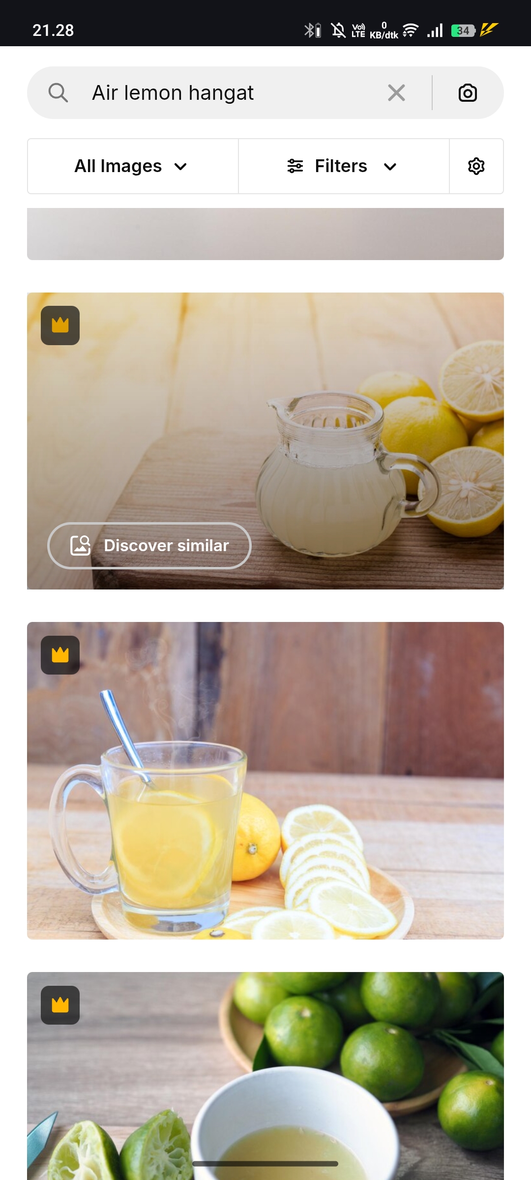 Air Lemon Hangat