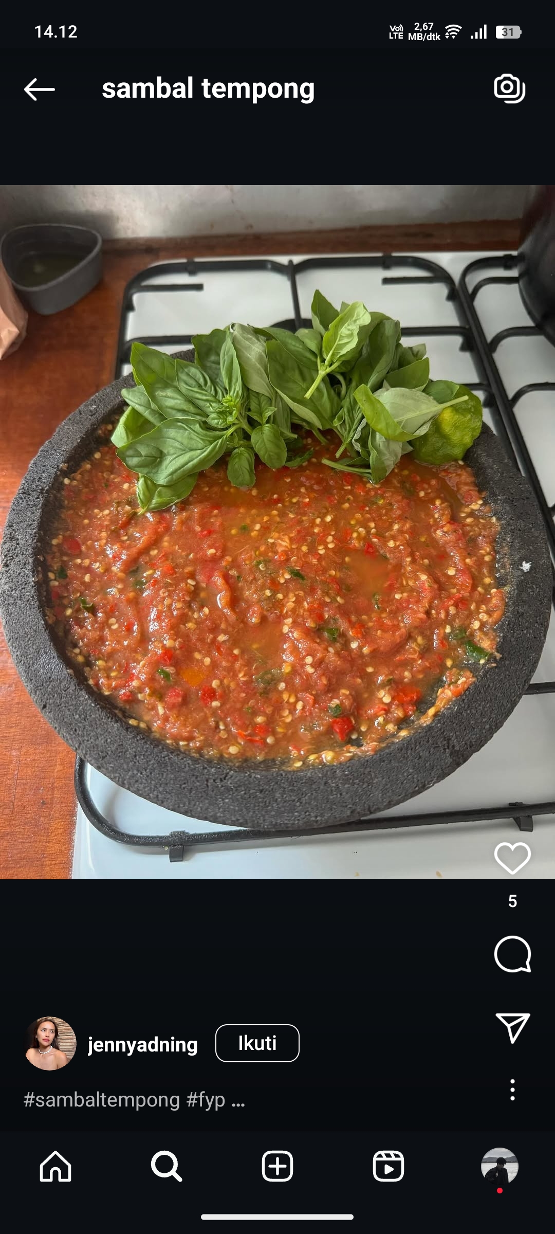 Sambal Tempong
