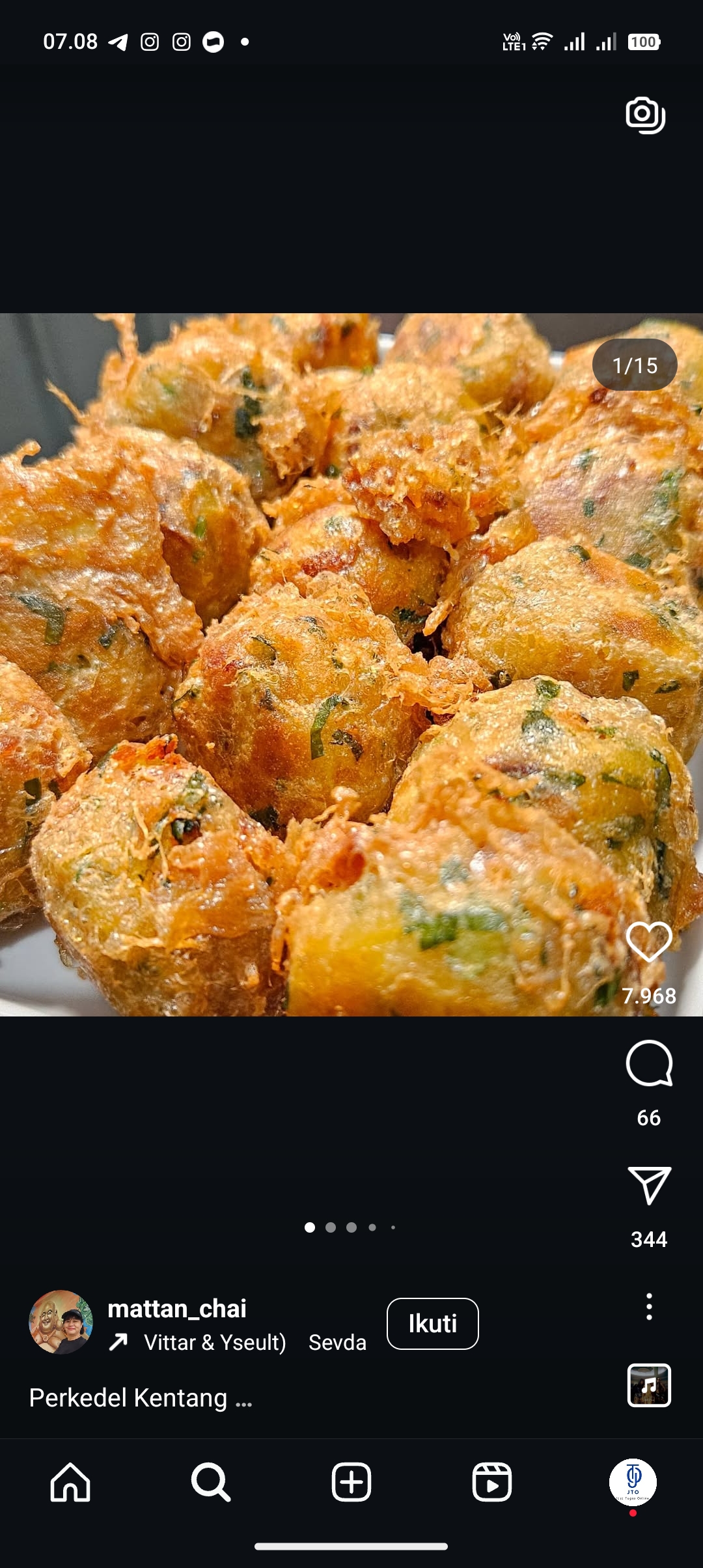 Bikin Perkedel Kentang mudah
