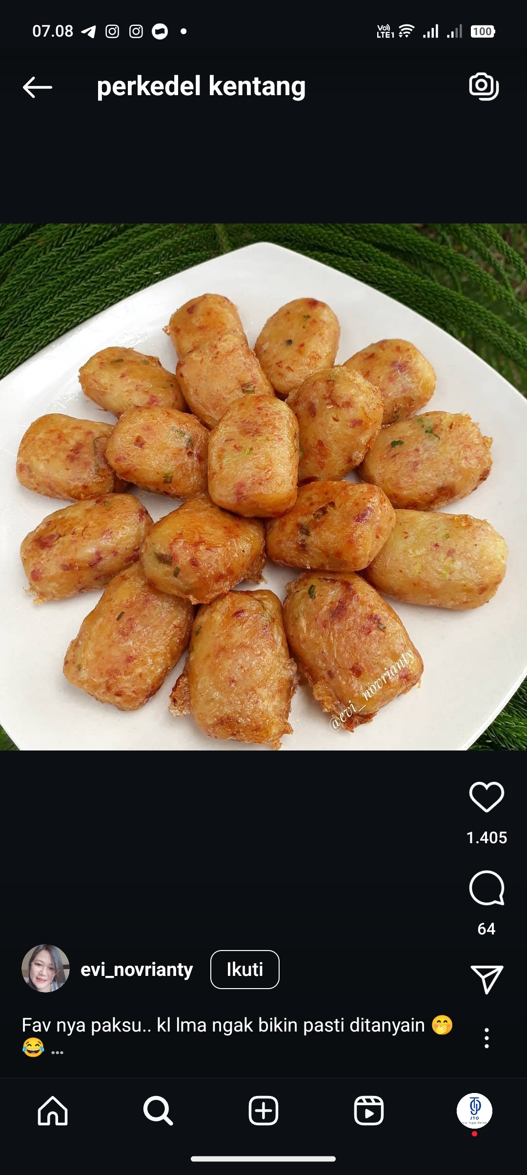 Perkedel Kentang