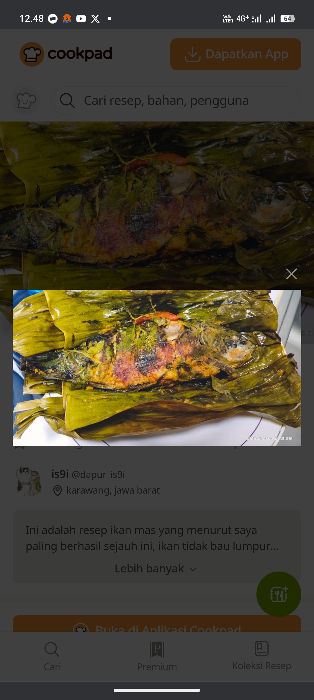 Resep Pepes ikan