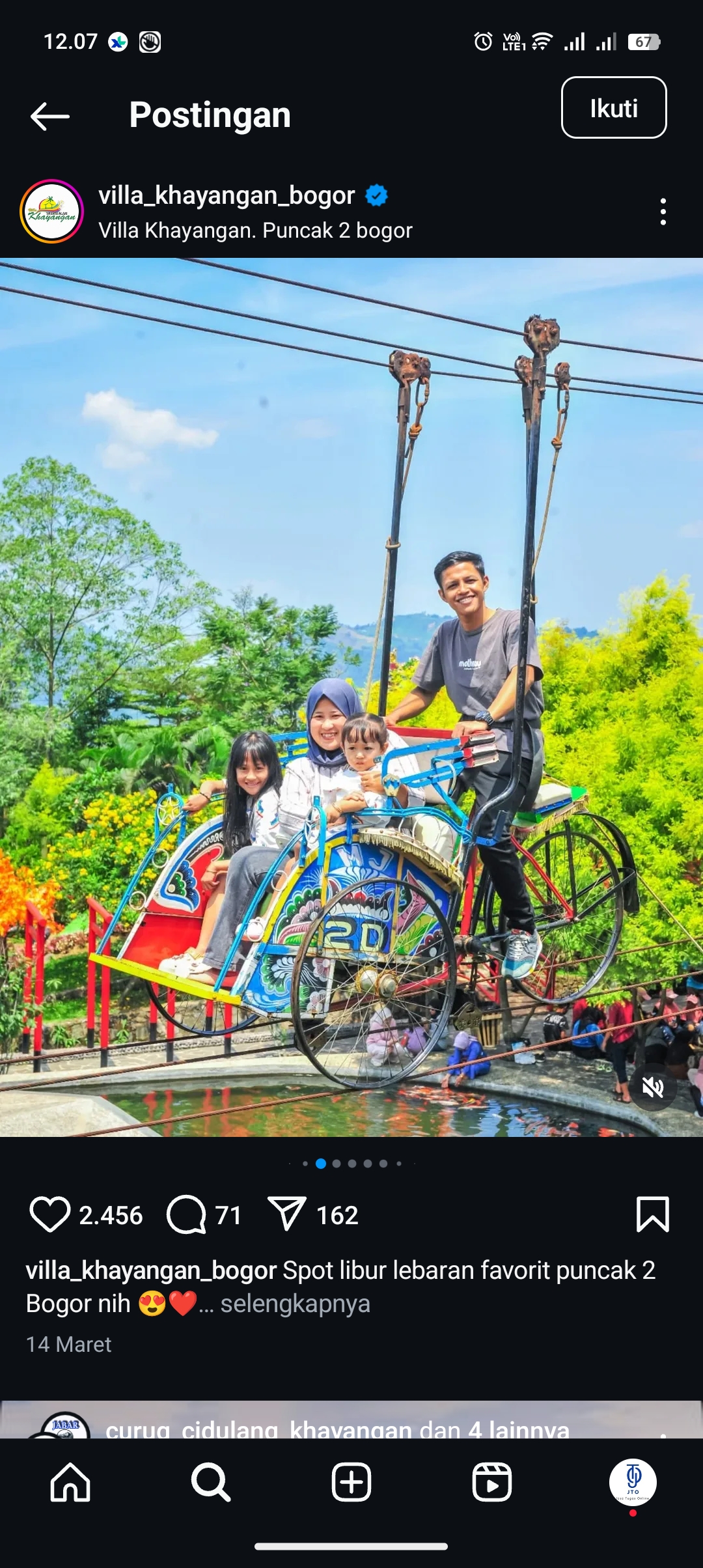 Villa Khayangan Bogor yang cocok buat liburan keluarga