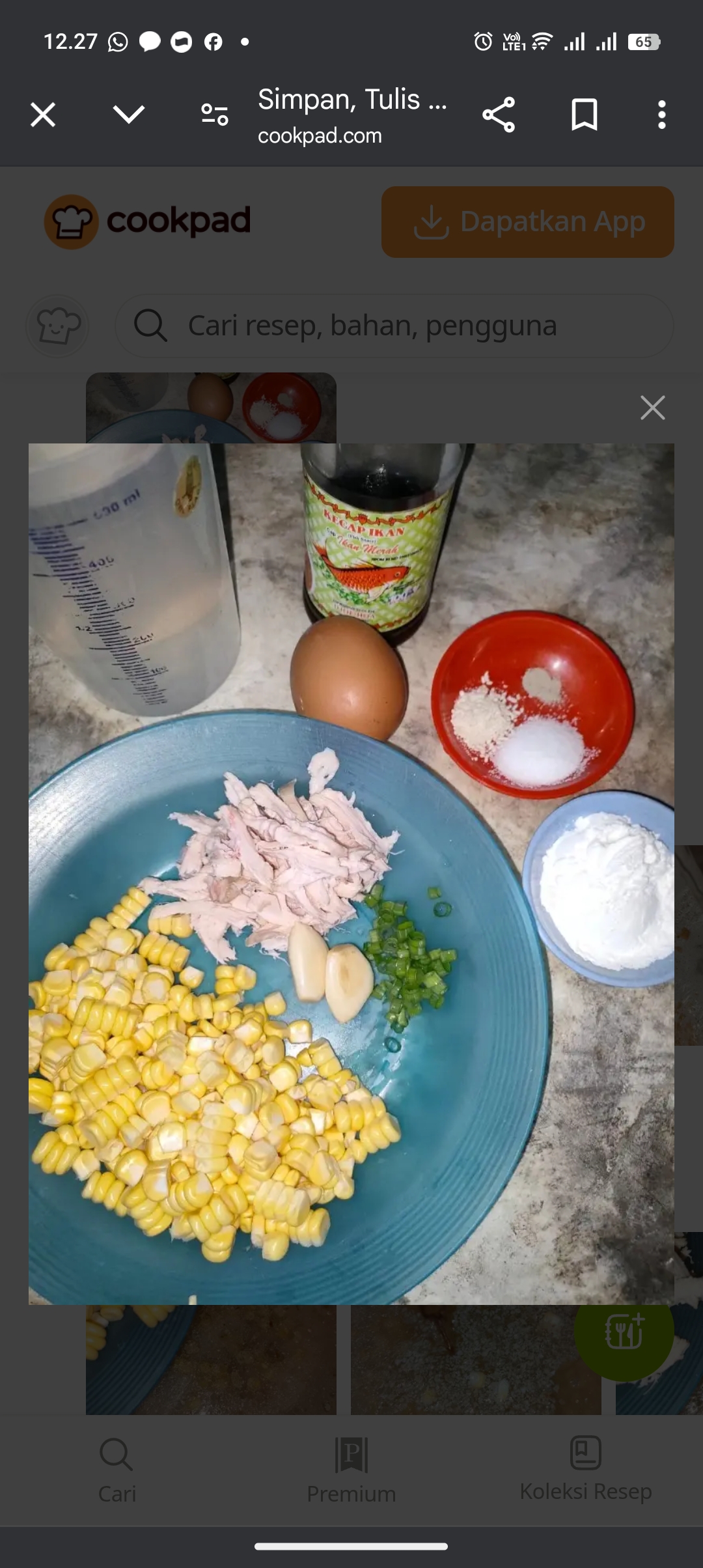 Resep Sup Jagung enak dan mudah