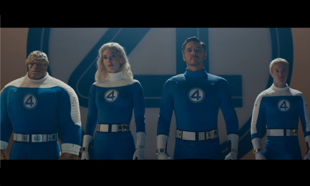 Salah satu scene trailer film Fantastic Four First Steps