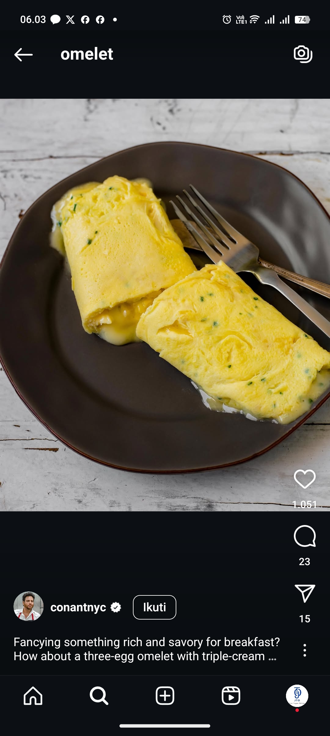 Resep Omelet Super Nikmat