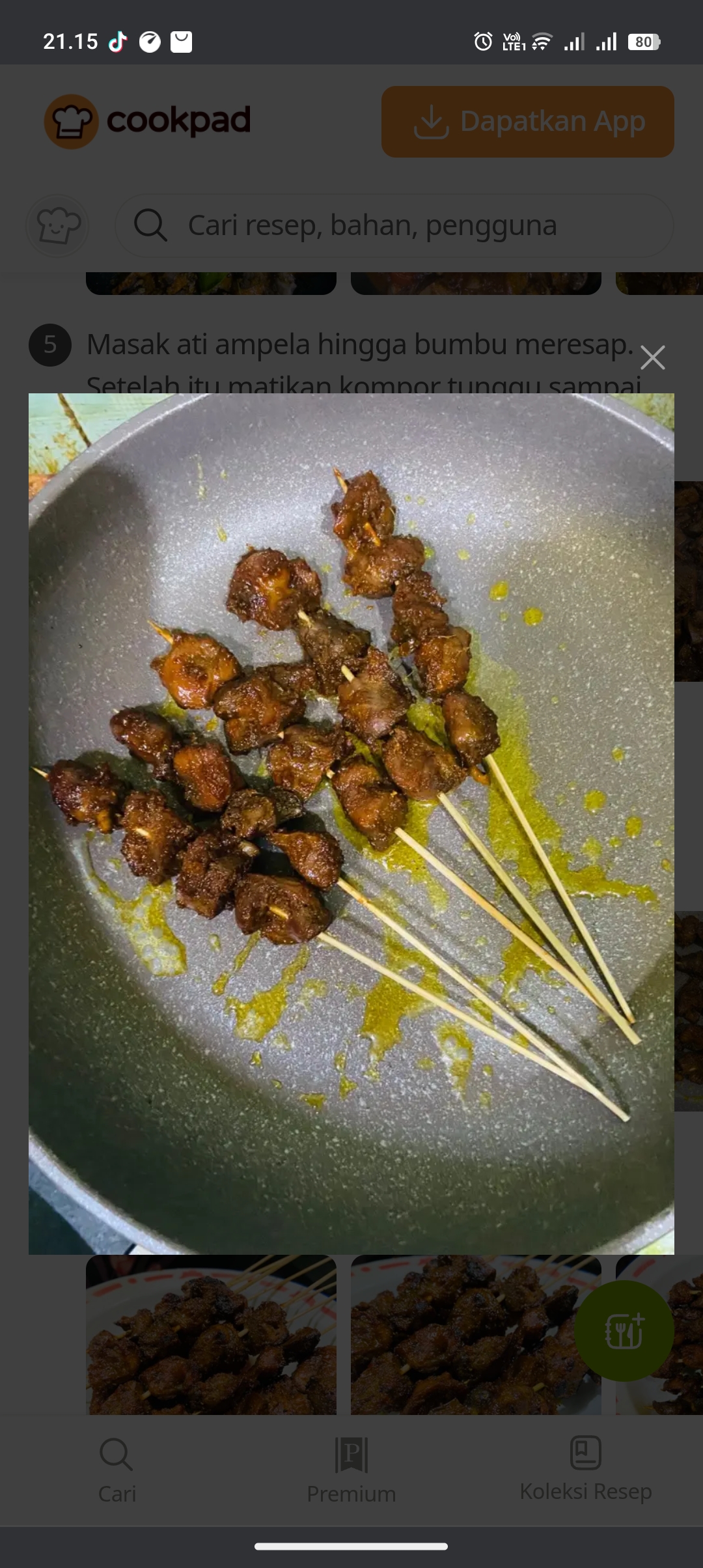 Resep Ati Ampela