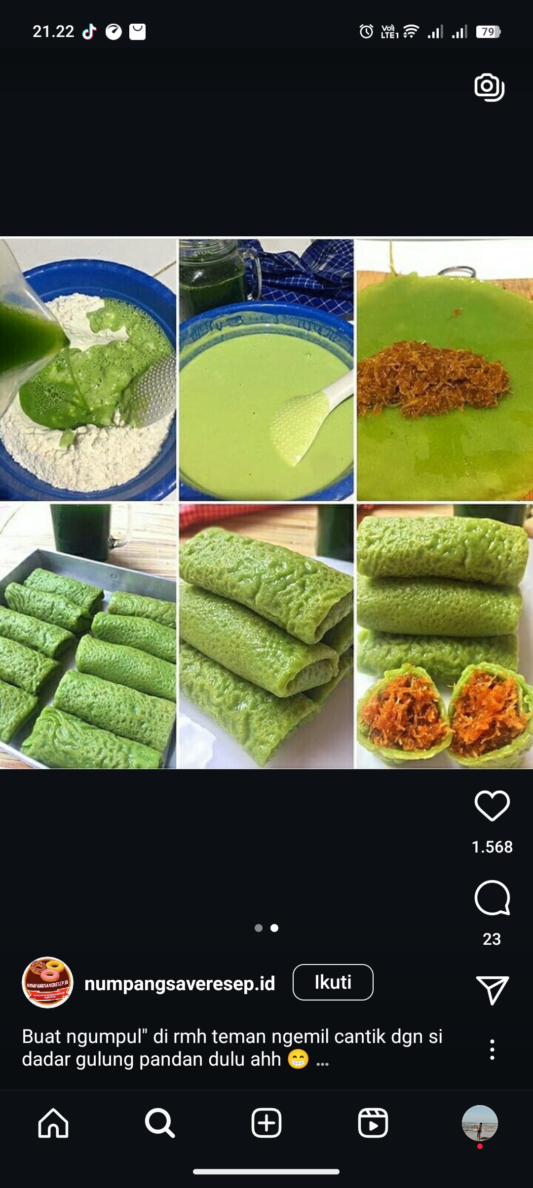 Buat dadar gulung yang pasti semua suka