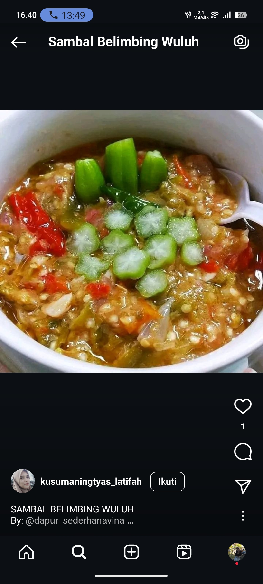 Sambal Belimbing Wuluh