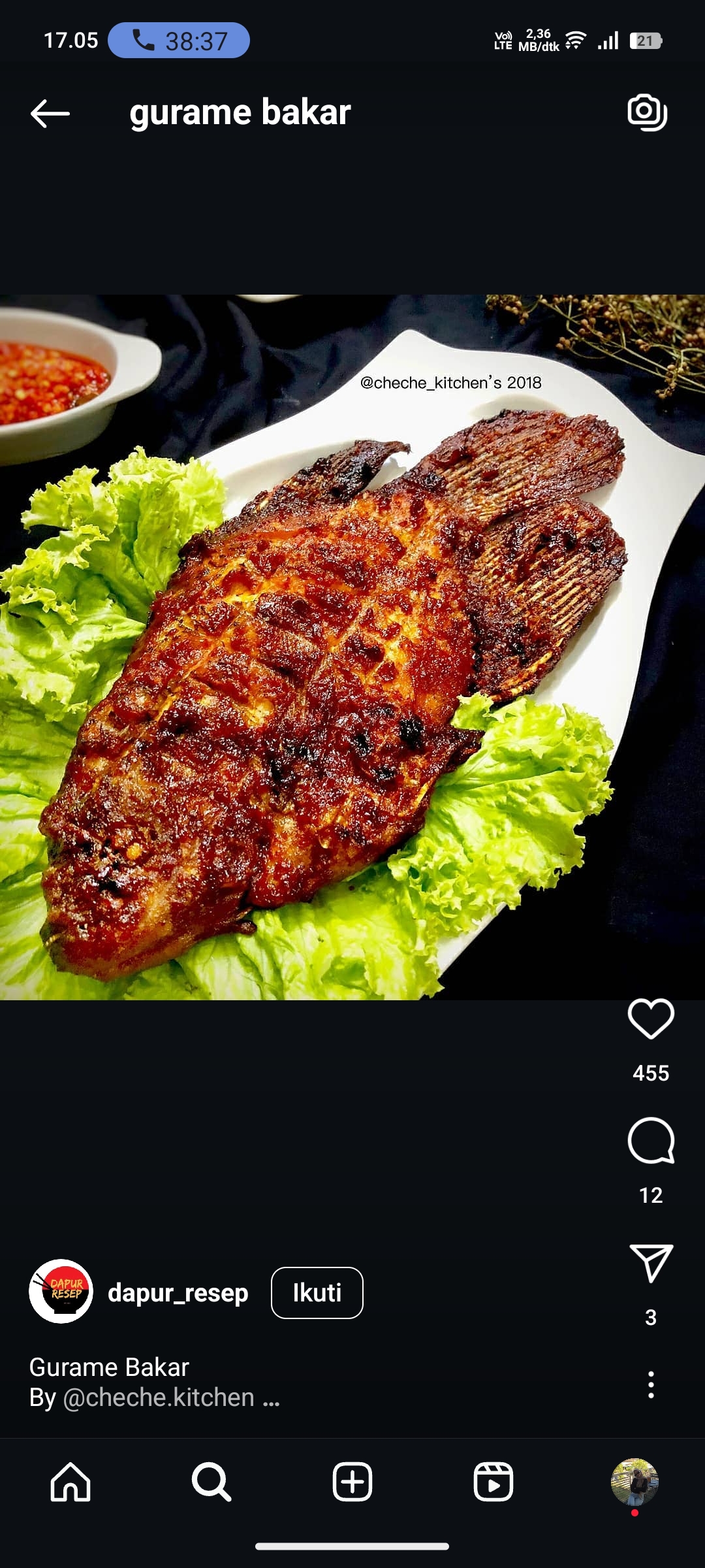 Gurame Bakar