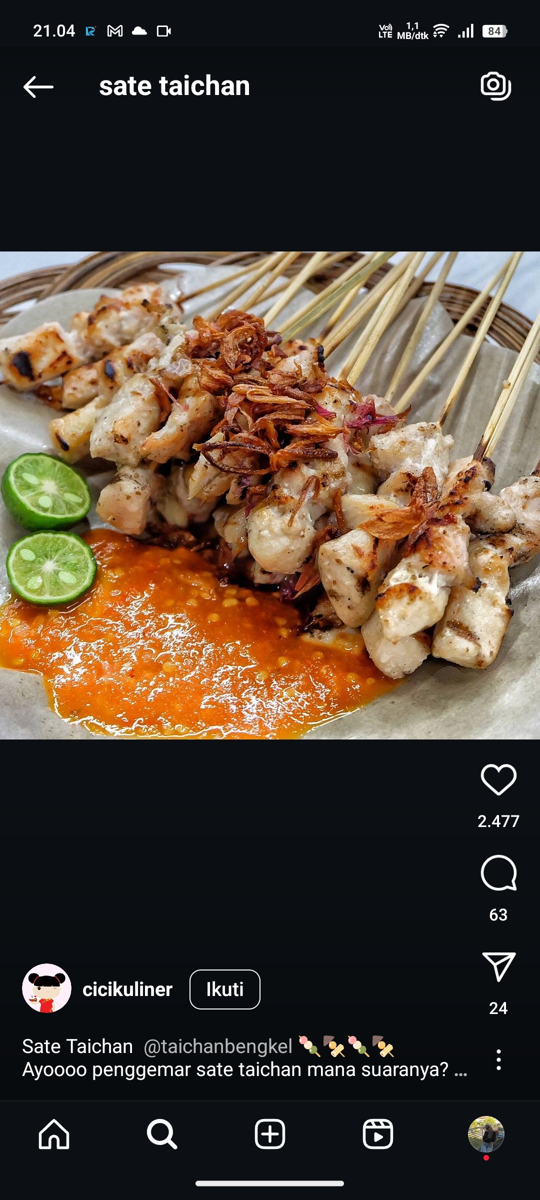 Sate Taichan