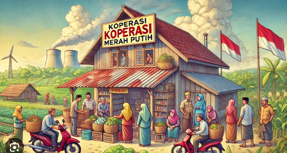 Koperasi Merah Putih. (Ilustrasi: abcnews.co.id)