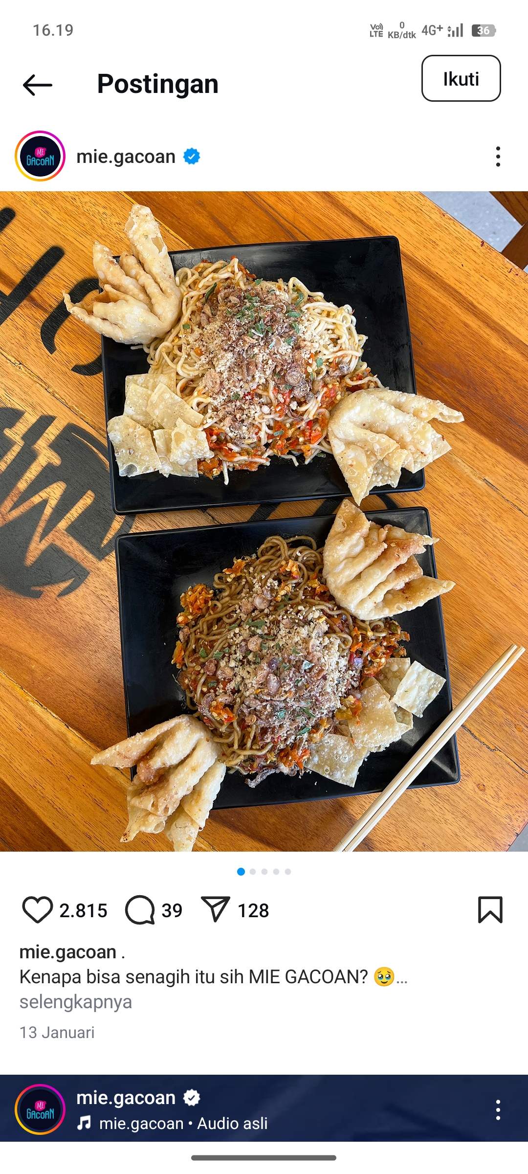 Ayam Halus Mie Gacoan