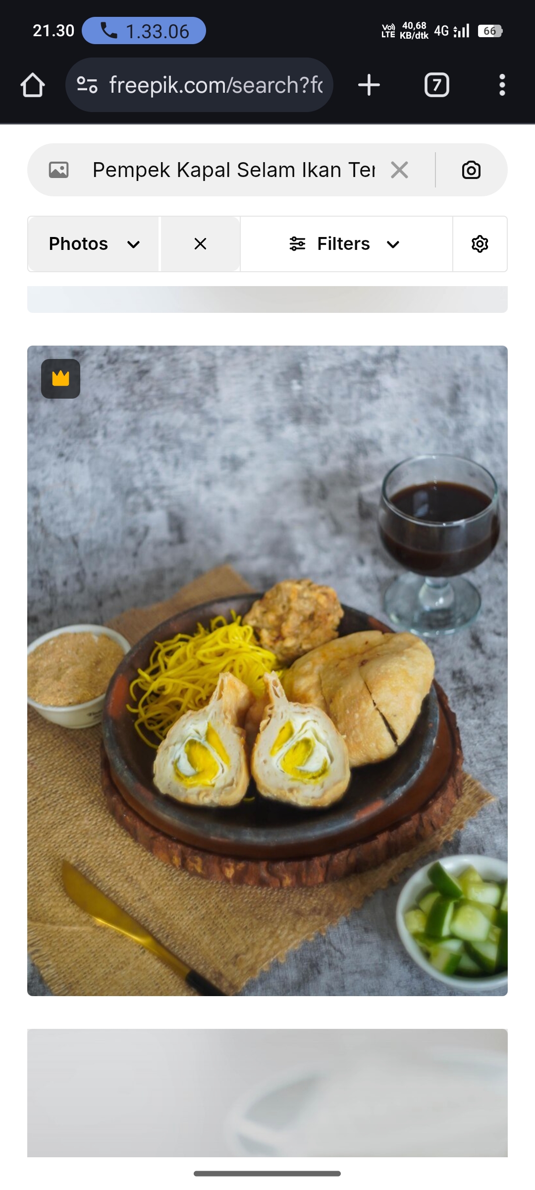 Pempek Kapal Selam Ikan Tenggiri