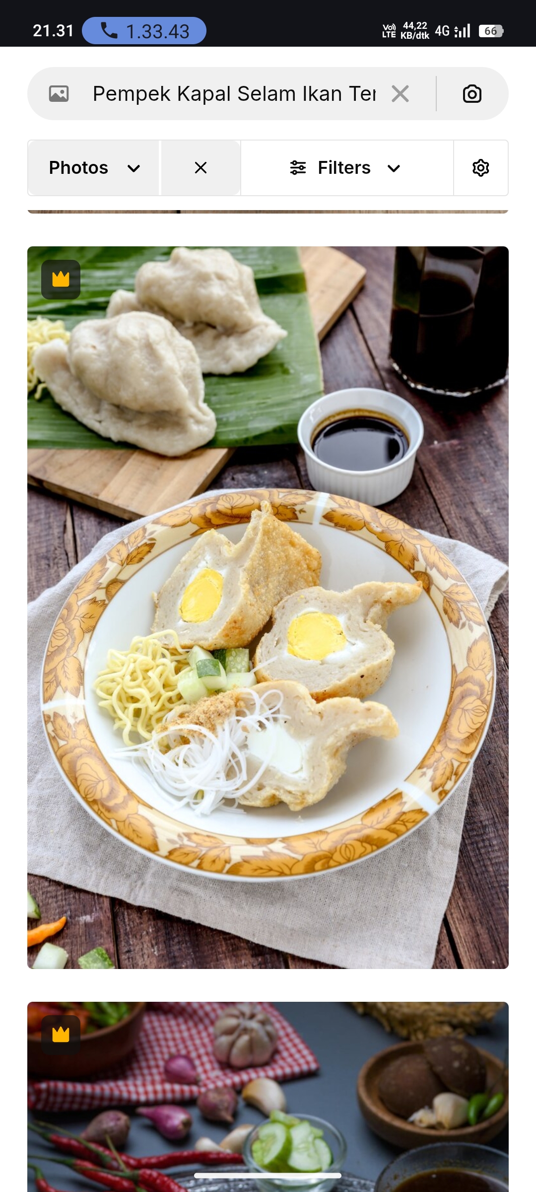Pempek Kapal Selam Ikan Tenggiri