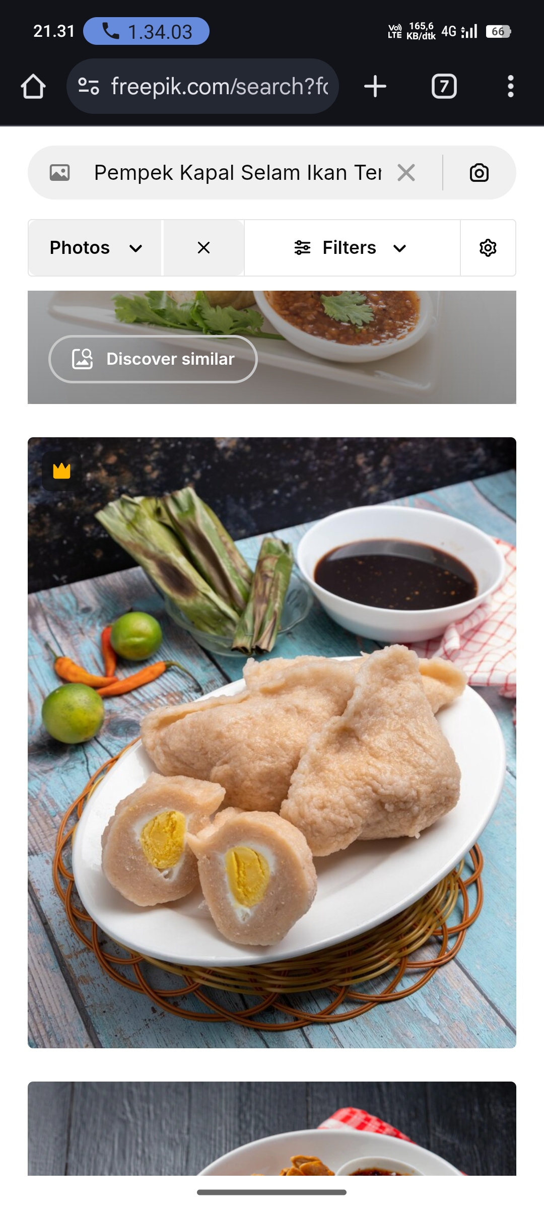 Pempek Kapal Selam Ikan Tenggiri