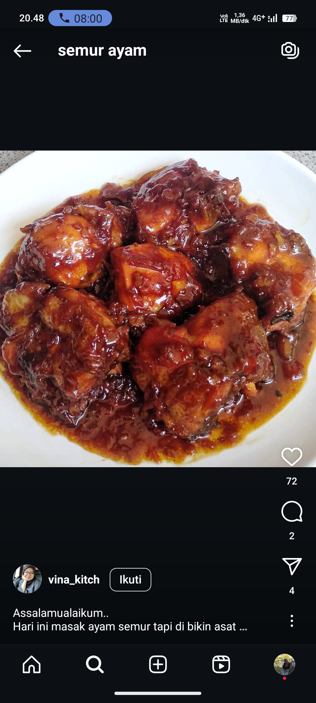 Semur Ayam