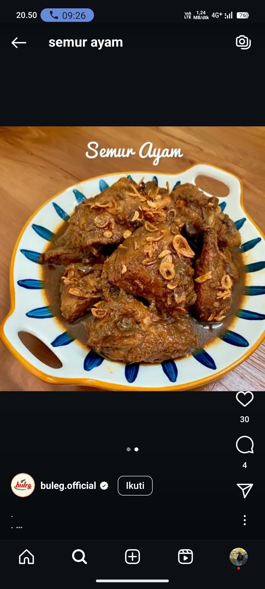 Semur Ayam