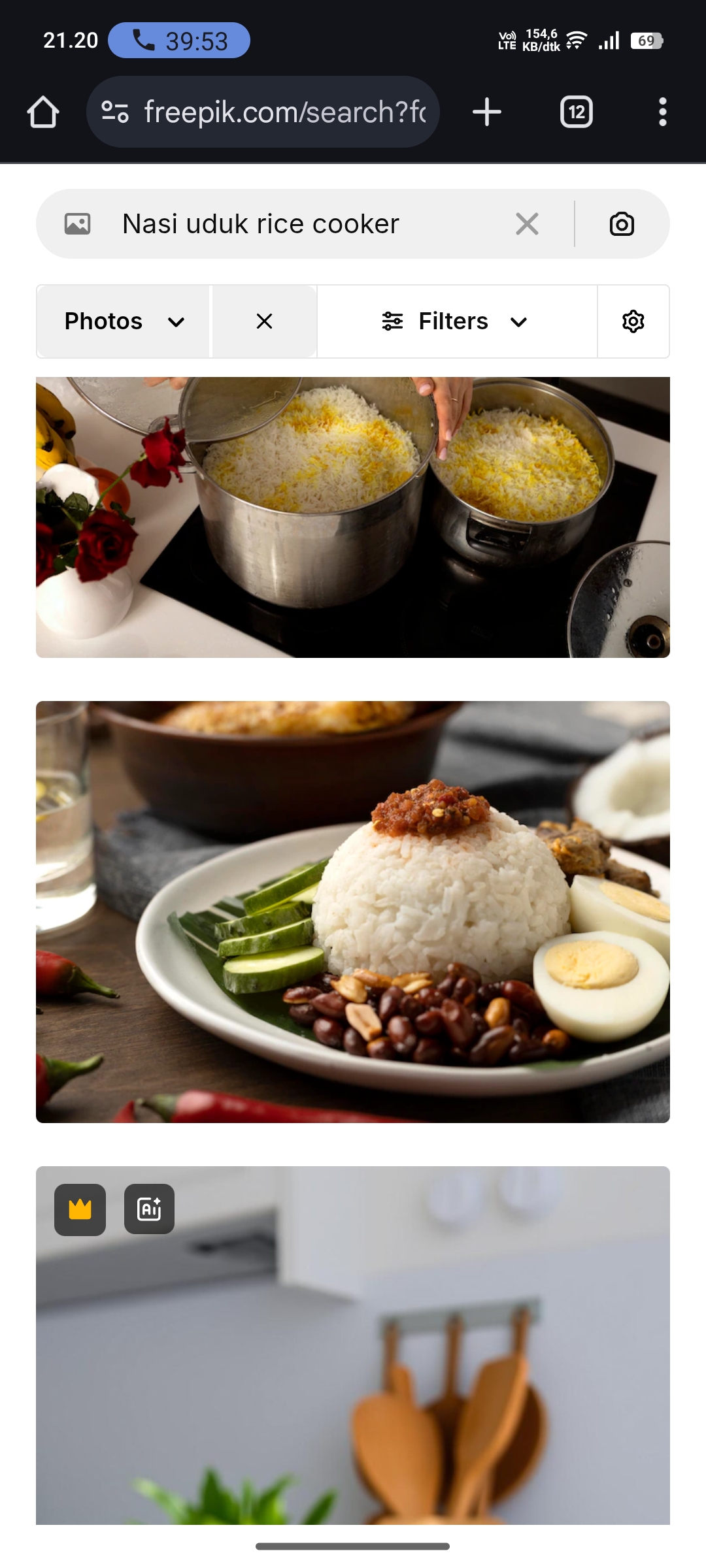 Nasi Uduk Rice Cooker