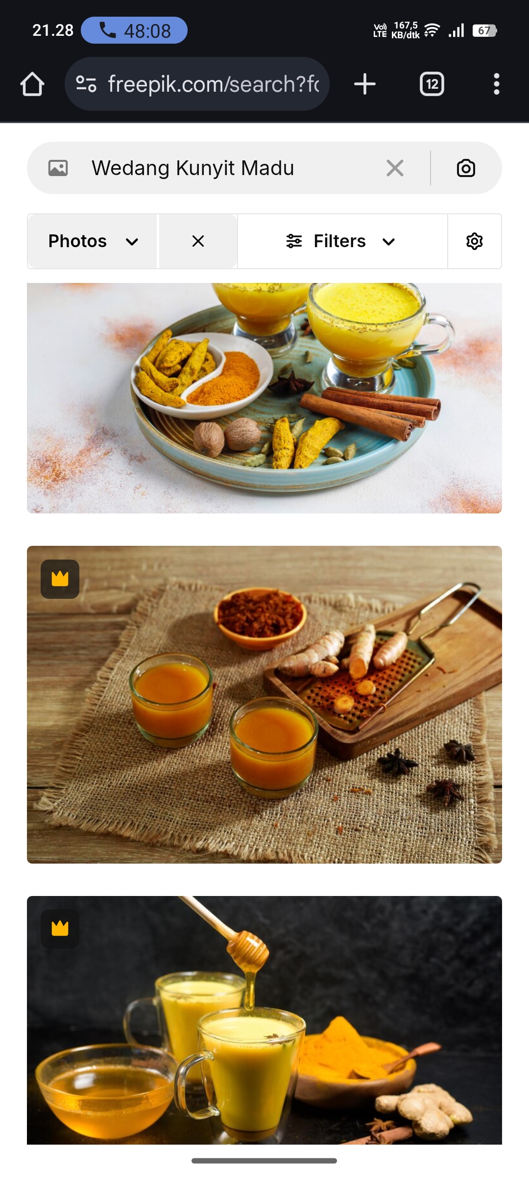 Wedang Kunyit Madu