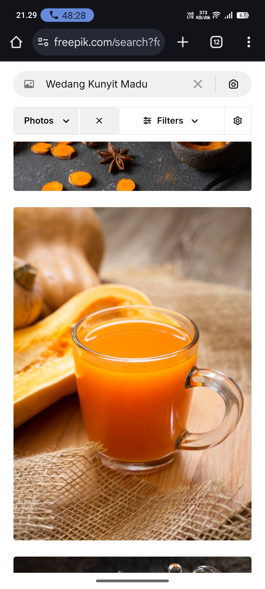 Wedang Kunyit Madu