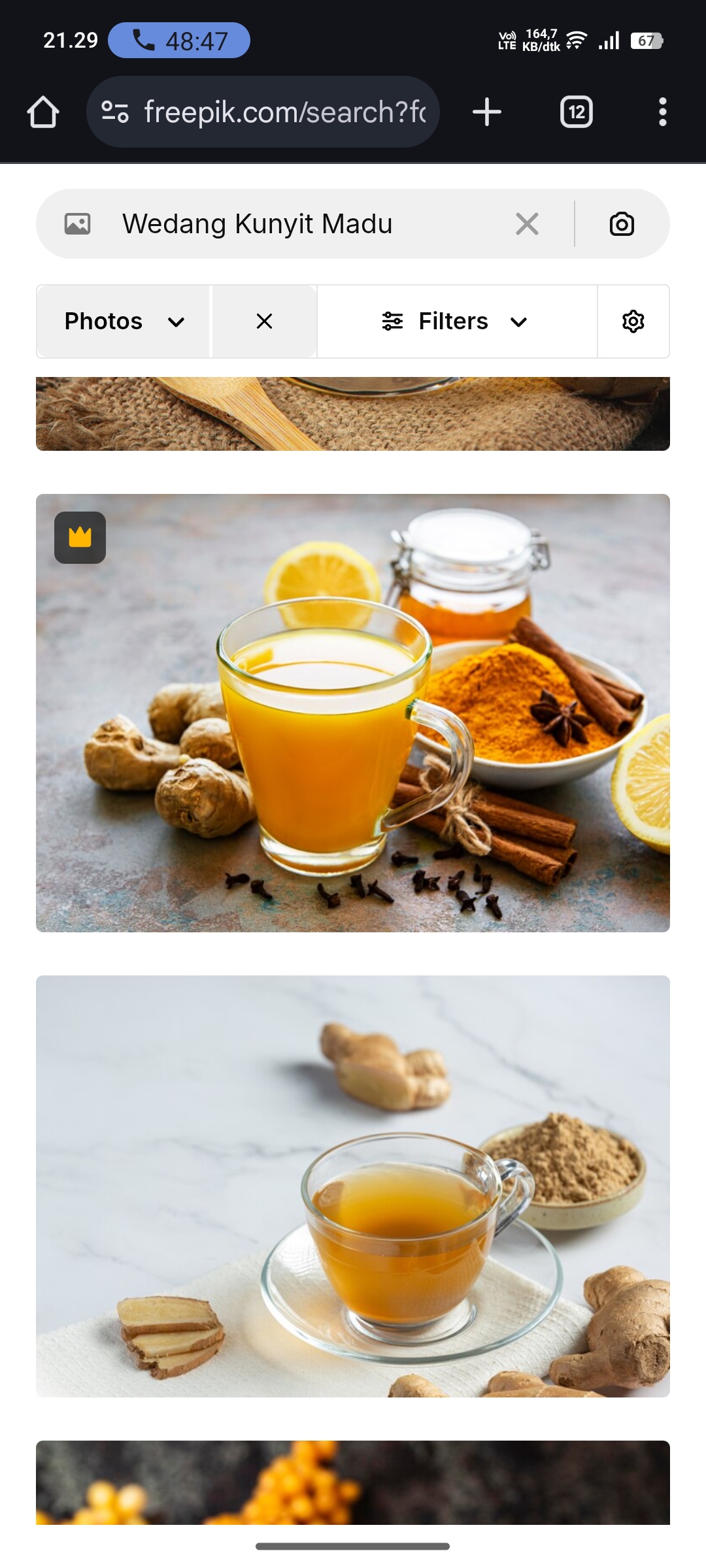 Wedang Kunyit Madu
