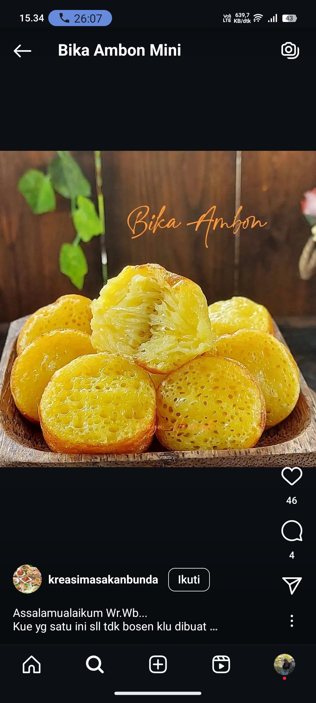 Bika Ambon Mini