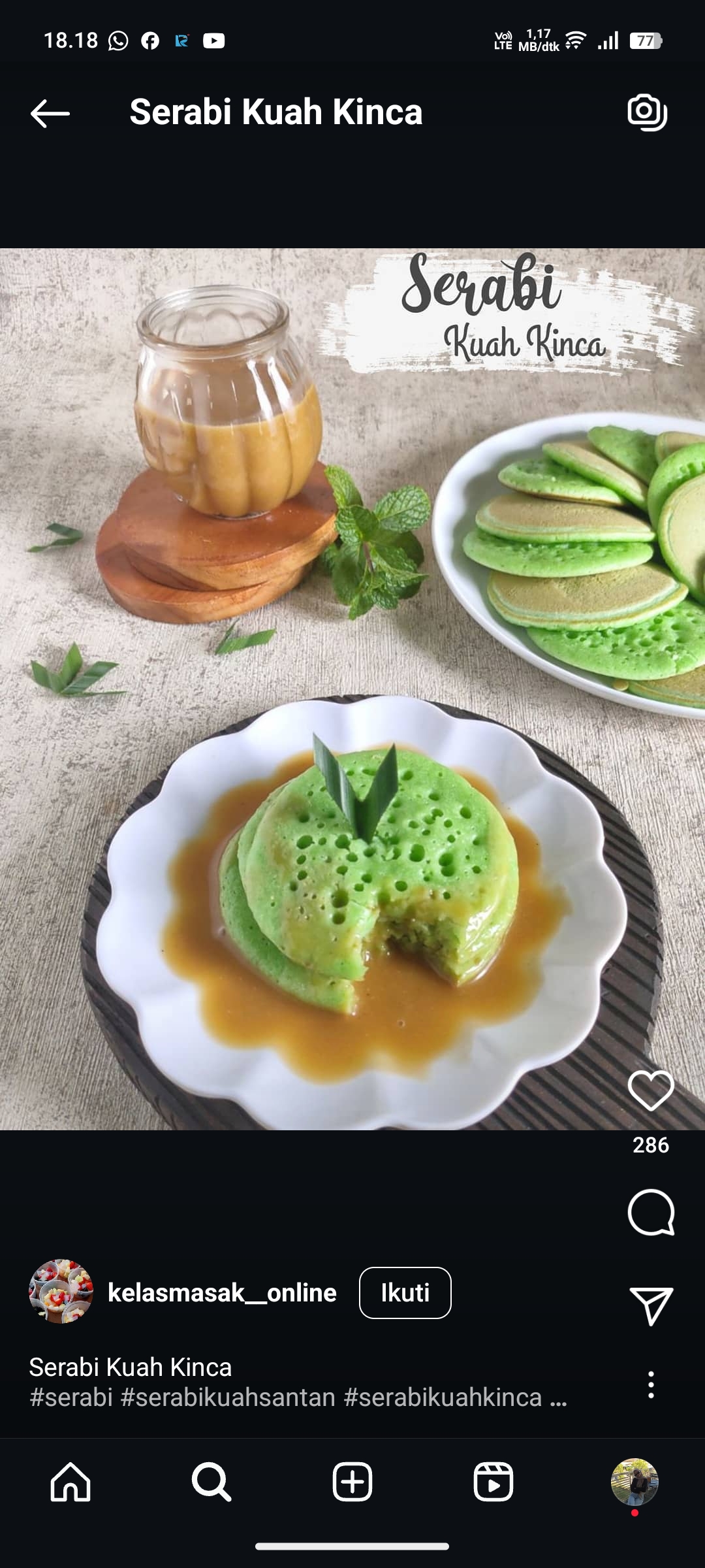 Serabi Kuah Kinca