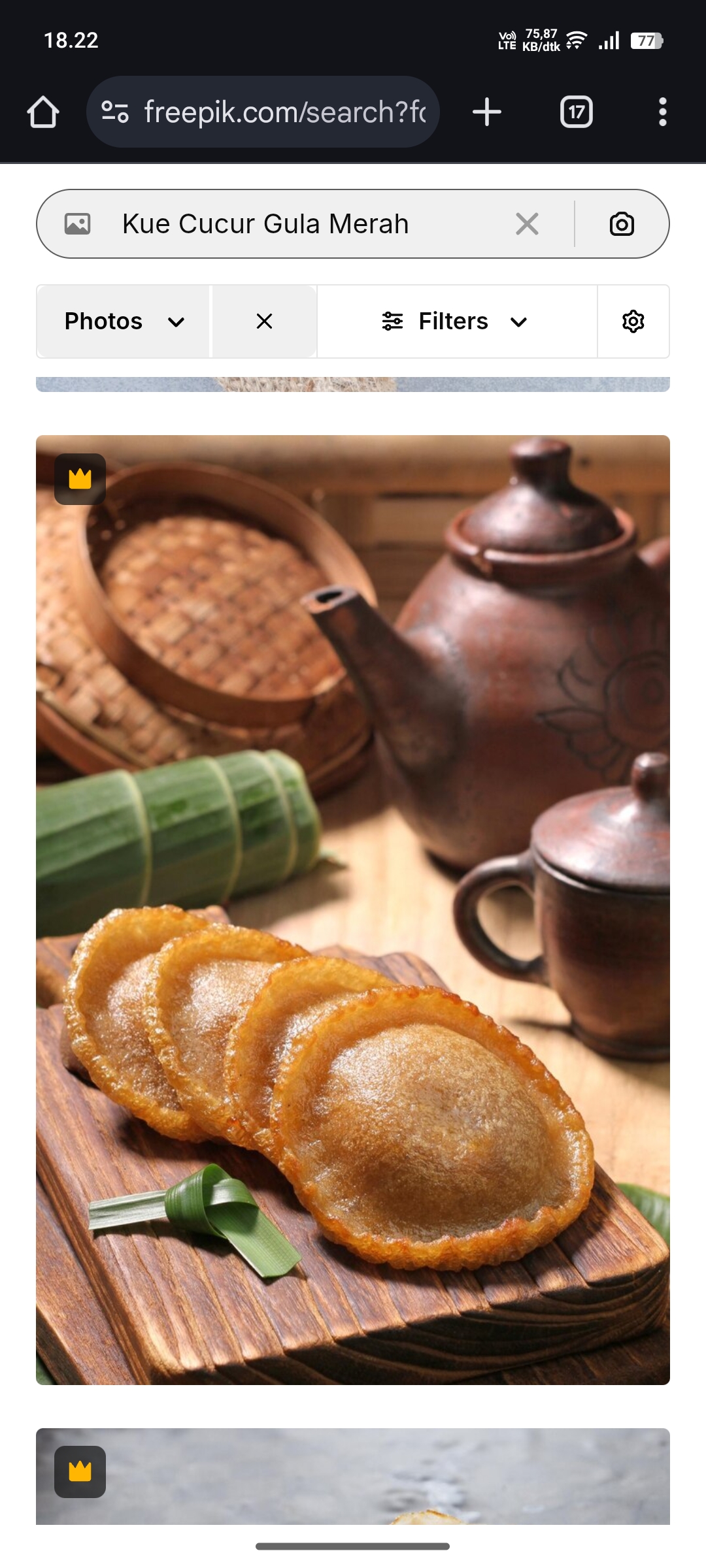 Kue Cucur Gula Merah