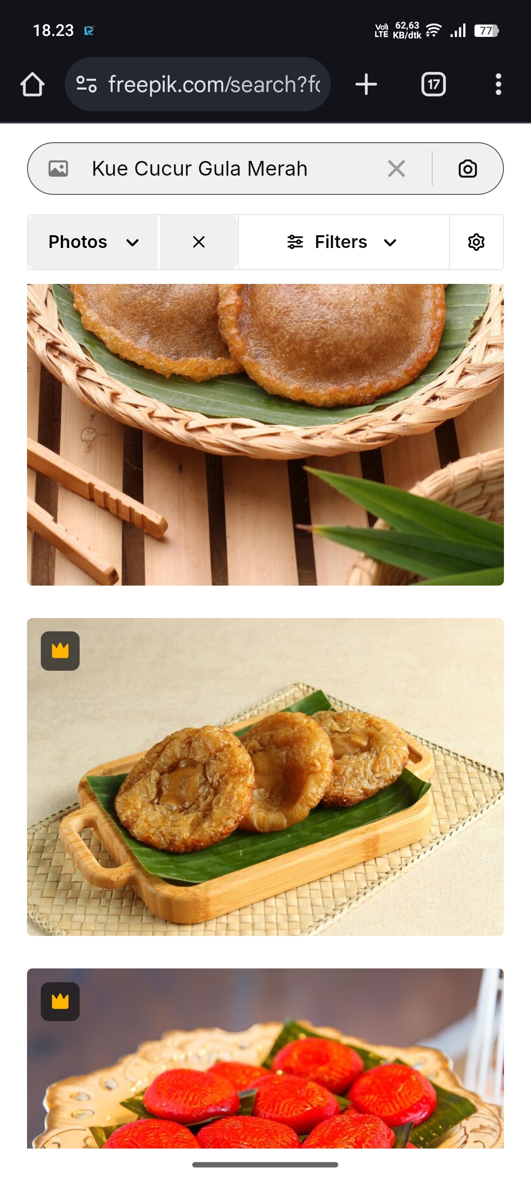 Kue Cucur Gula Merah