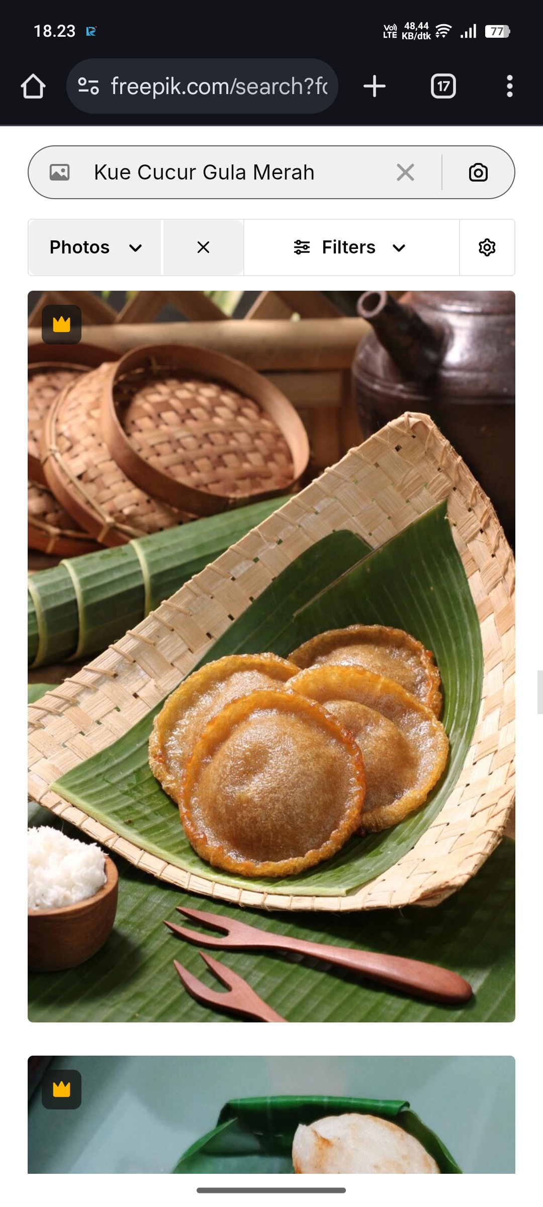 Kue Cucur Gula Merah