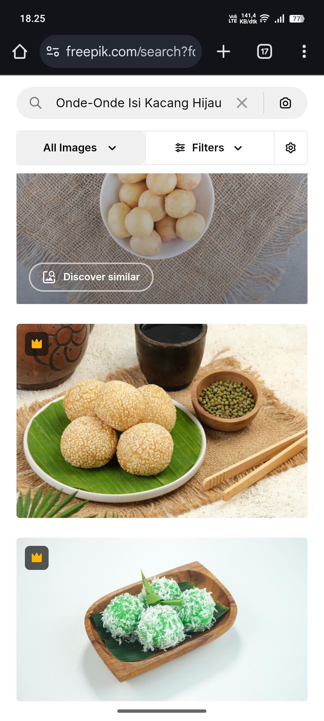 Onde-Onde Isi Kacang Hijau
