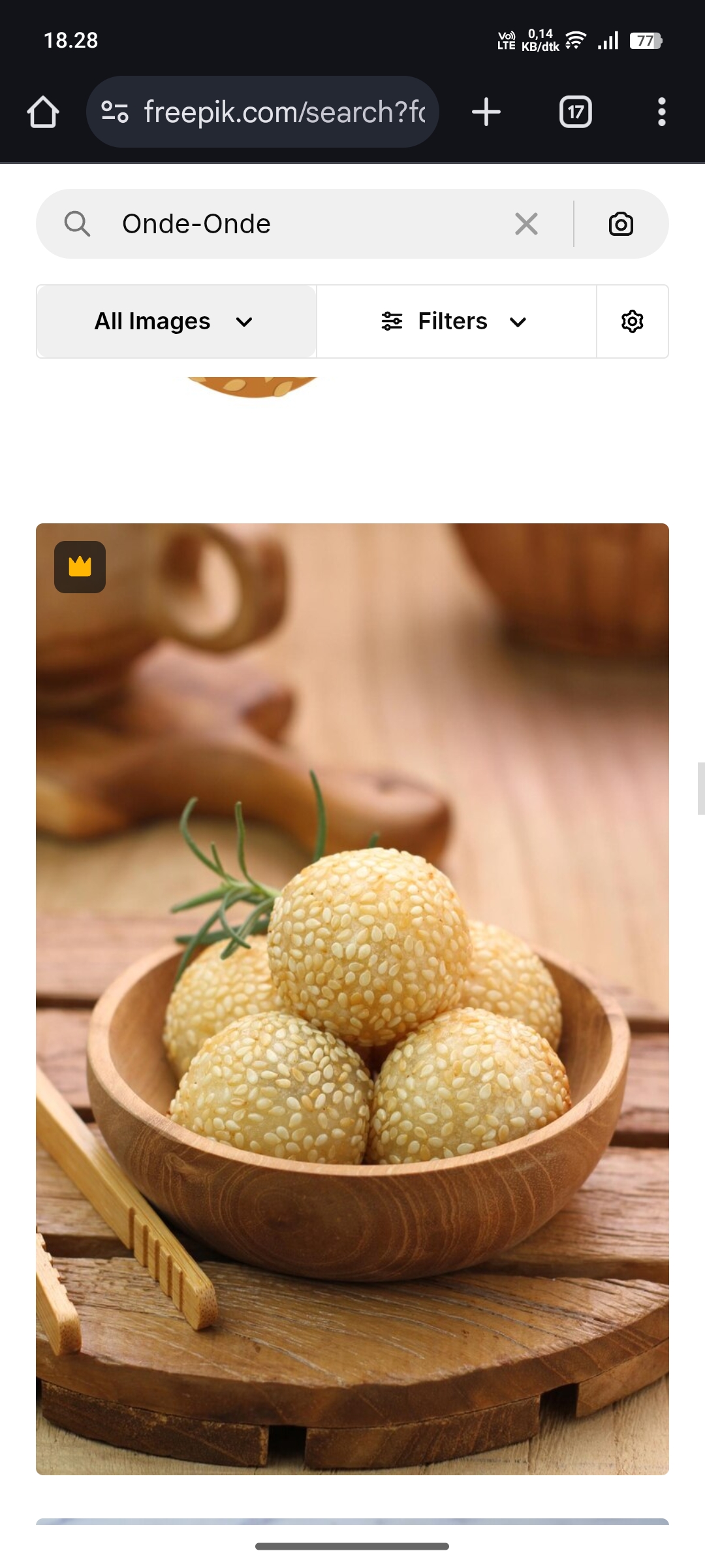 Onde-Onde Isi Kacang Hijau