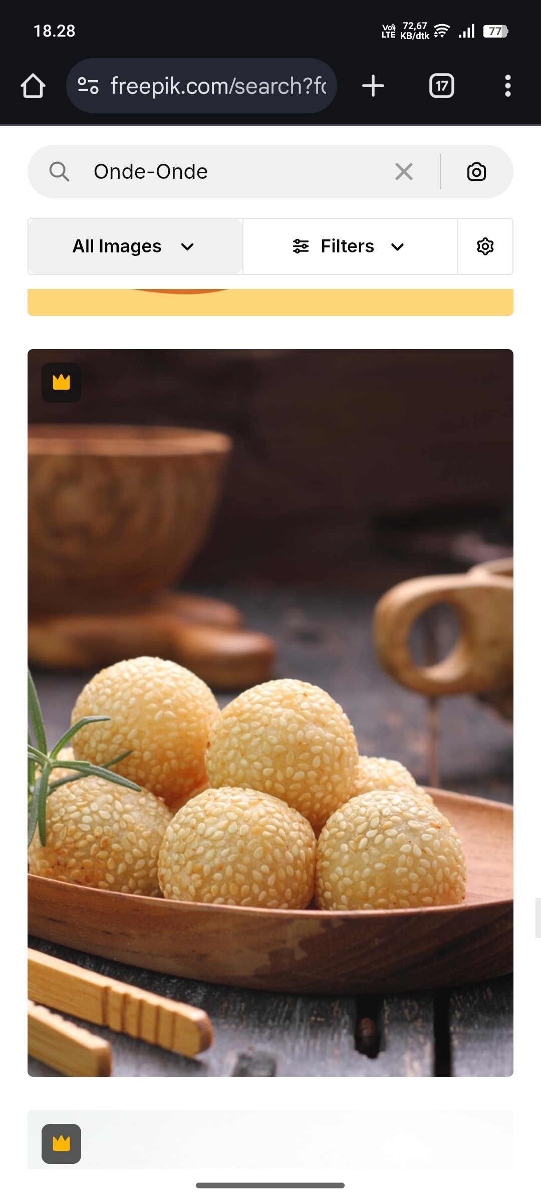 Onde-Onde Isi Kacang Hijau