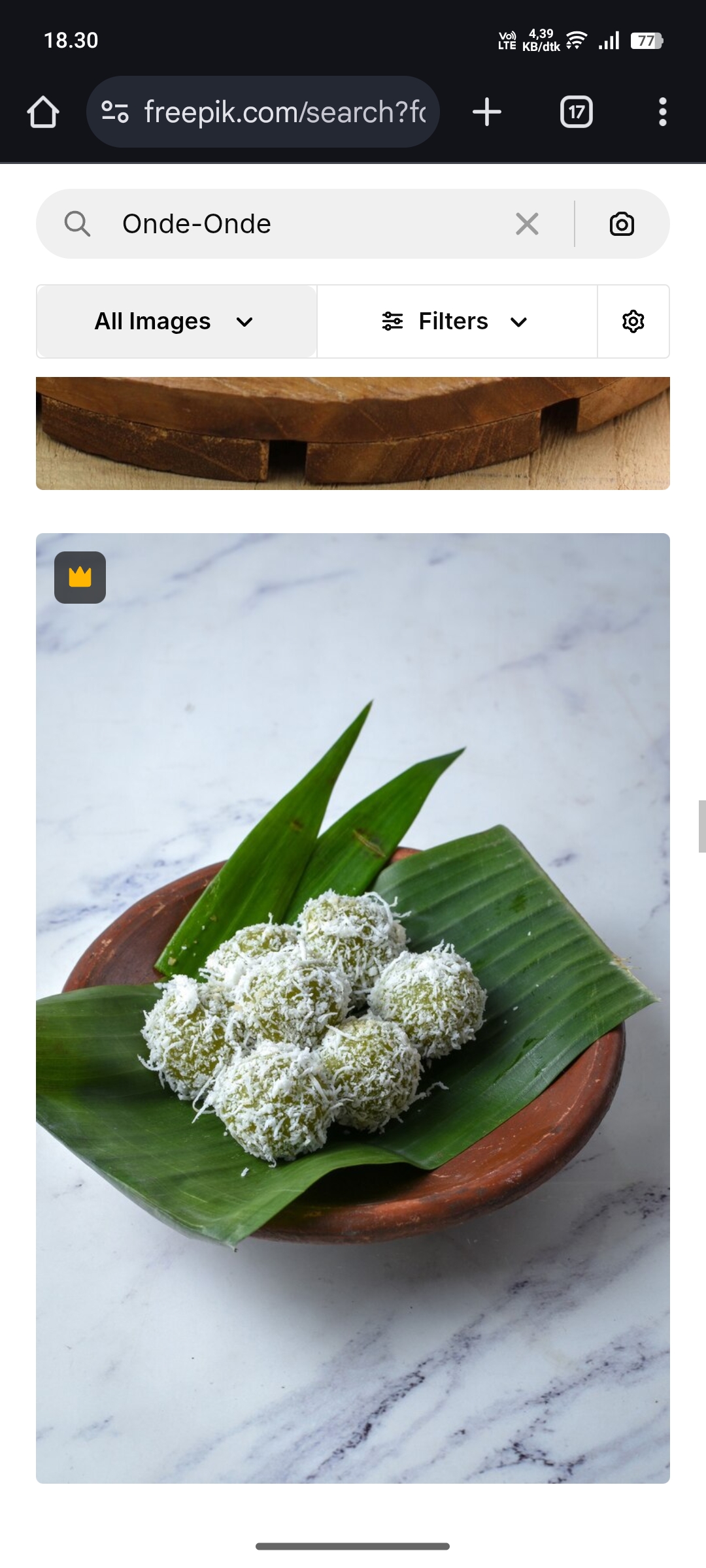 Klepon Kecerit