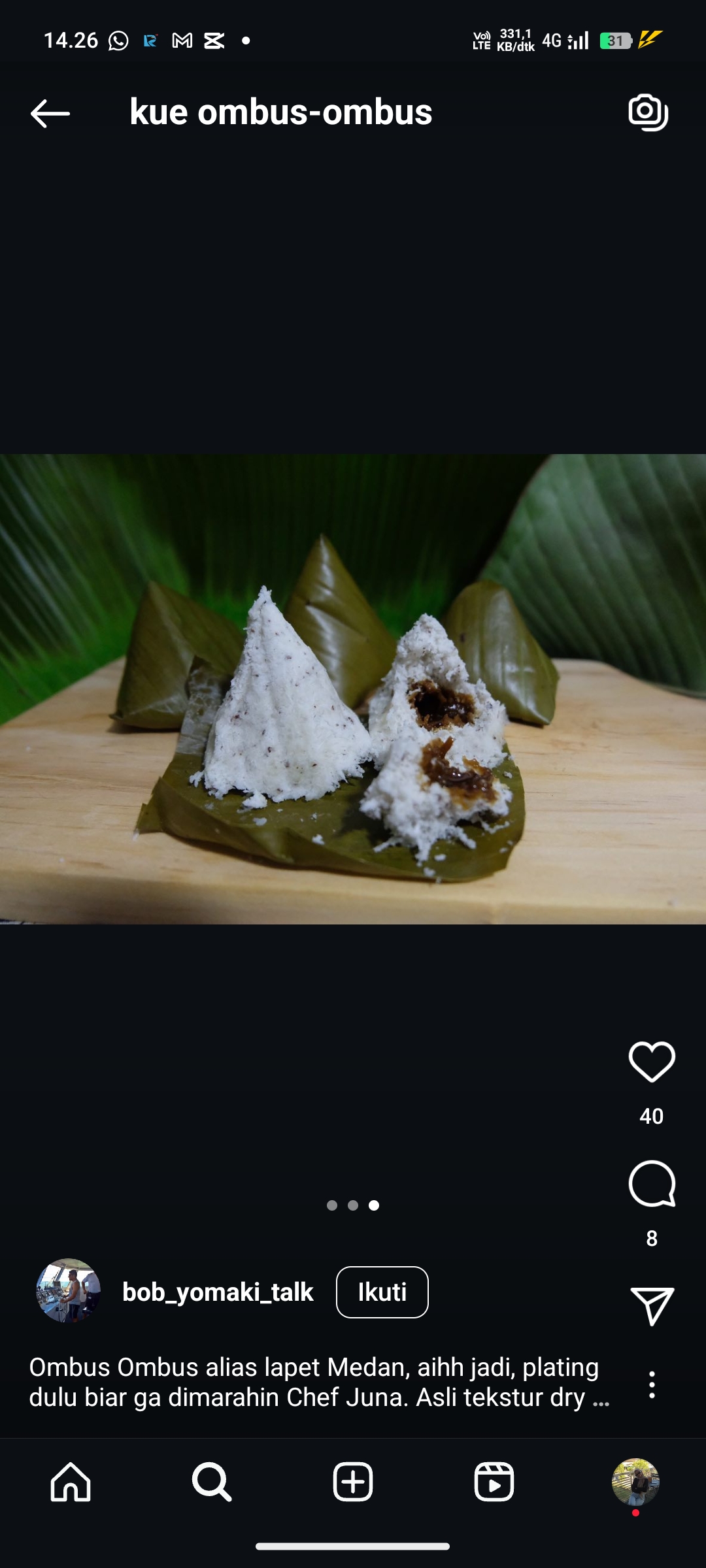 KUE OMBUS-OMBUS